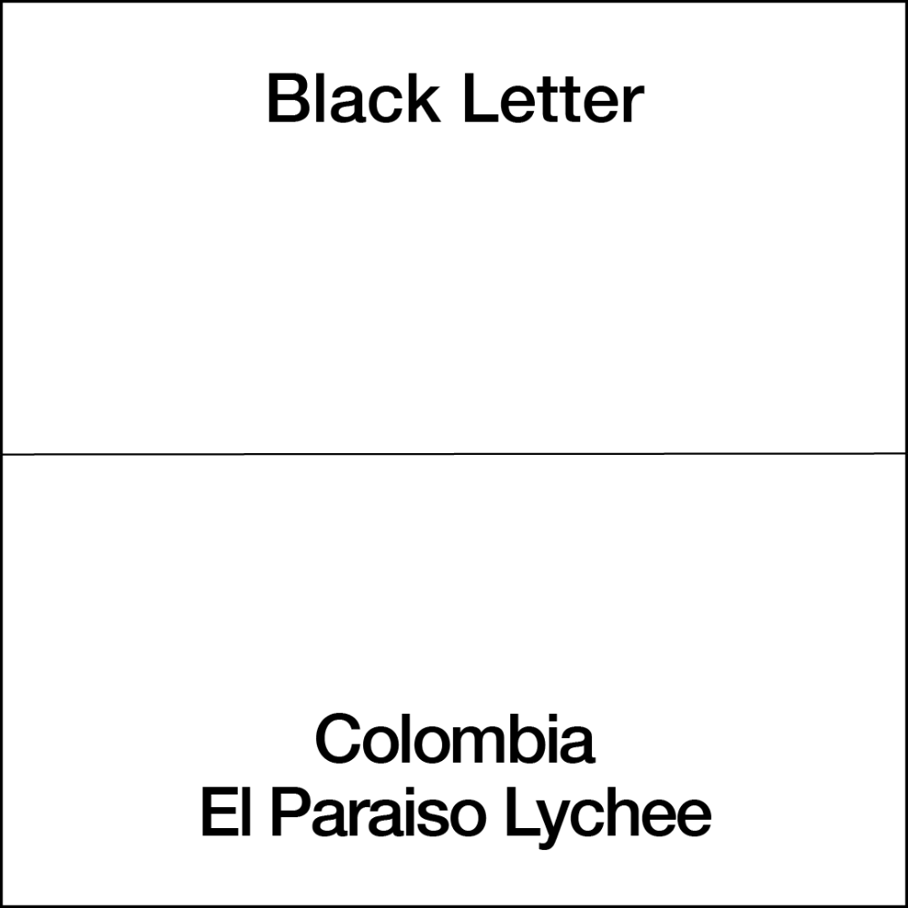 Colombia El Paraiso Lychee